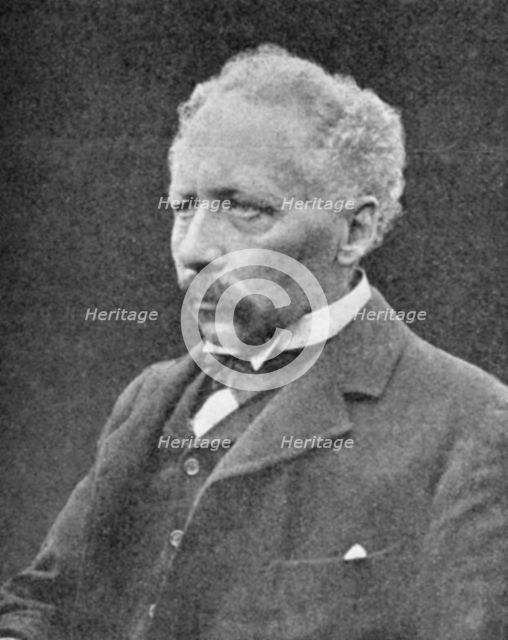 William Bateson (1861-1926), British geneticist, 1914. Artist: Unknown