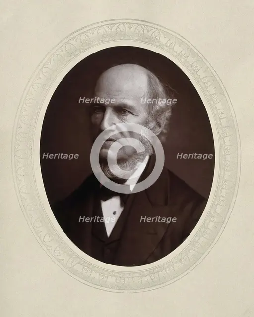 William Benjamin Carpenter, late 19th century.  Creator: Lock & Whitfield.