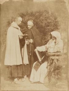 William Borthwick Johnstone, William Leighton Leith and David Scott, 1845. Creator: Hill & Adamson