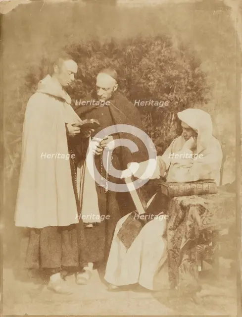 William Borthwick Johnstone, William Leighton Leith and David Scott, 1845. Creator: Hill & Adamson.