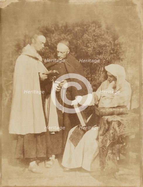 William Borthwick Johnstone, William Leighton Leith and David Scott, 1845. Creator: Hill & Adamson.
