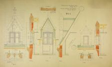 William Borden Residence, Chicago, Illinois, Dormer Details, 1885/86. Creator: Richard Morris Hunt