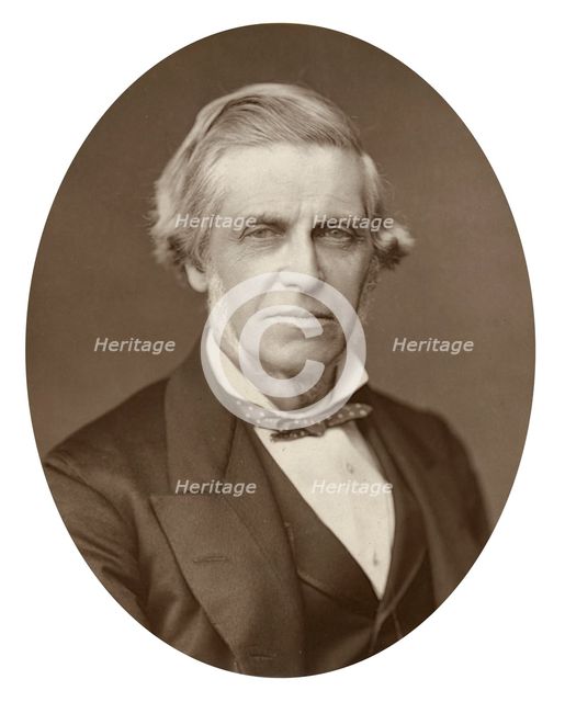 William Bowman, English anatomist, surgeon and ophthalmologist, 1880. Creator: Lock & Whitfield.