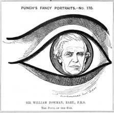 William Bowman, English anatomist, surgeon and ophthalmologist, 1884. Creator: Edward Linley Sambourne
