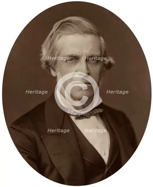William Bowman, Fellow of the Royal Society, 1880.Artist: Lock & Whitfield