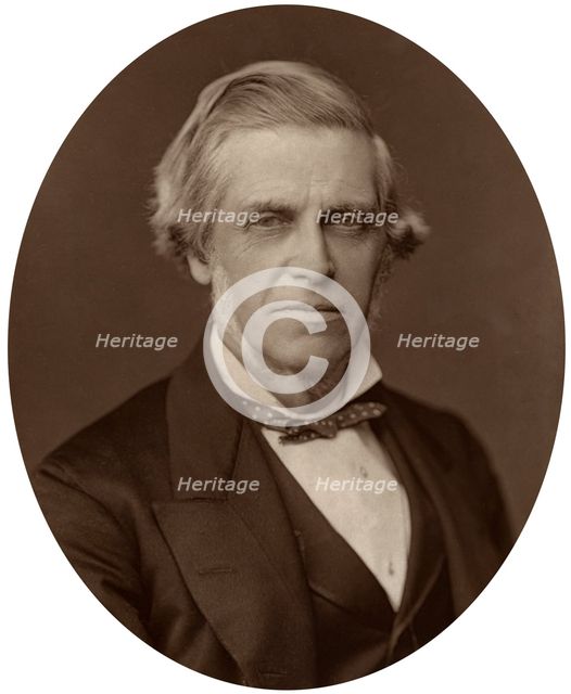 William Bowman, Fellow of the Royal Society, 1880.Artist: Lock & Whitfield
