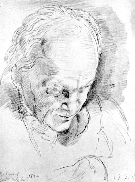 William Blake (1757-1827), English mystic, poet, painter and engraver, 1820. Artist: Unknown
