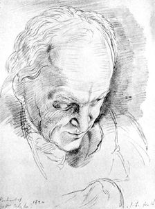 William Blake (1757-1827), English mystic, poet, painter and engraver, 1820