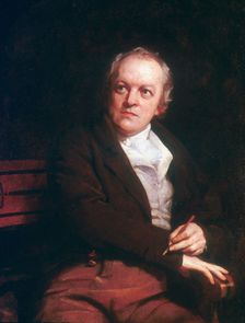 William Blake, English mystic, poet, artist and engraver, 1807. Artist: Thomas Phillips