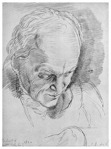 William Blake, English mystic, poet, artist and engraver, 19th century (1956). Creator: Unknown