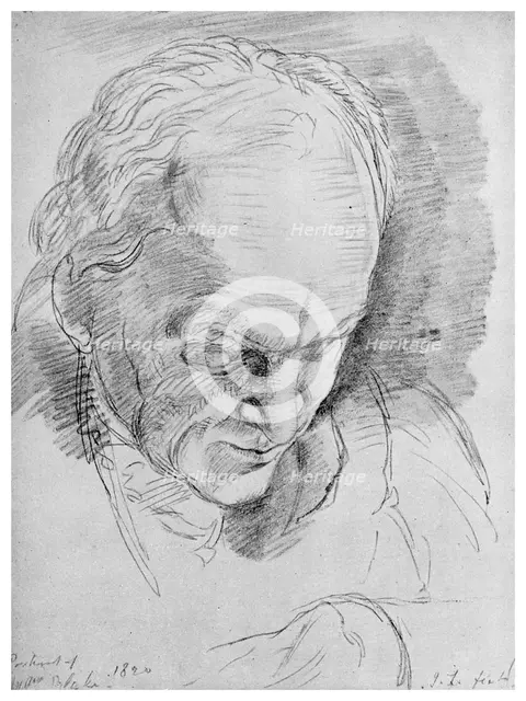 William Blake, English mystic, poet, artist and engraver, 19th century (1956). Creator: Unknown.
