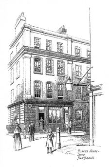 William Blake's house, Soho, London, 1912. Artist: Frederick Adcock