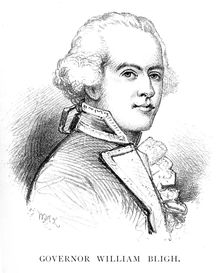 William Bligh, British naval officer and Governor of New South Wales, (1886). Artist: W Macleod