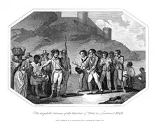 William Bligh, British naval officer received by the Governor of Timor, 14 June 1789 (1802)