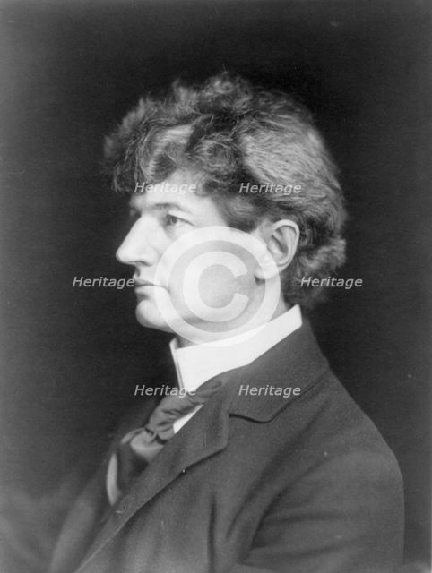 William Bliss Carman, between c1890 and c1910. Creator: Frances Benjamin Johnston.