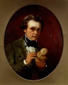 William Brodie RSA, sculptor, 1850-1867. Creator: John Phillip