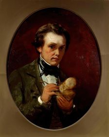 William Brodie RSA, sculptor, 1850-1867. Creator: John Phillip