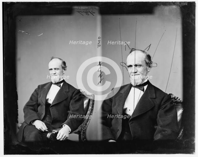 William Bradbury Small of New Hampshire, 1865-1880. Creator: Unknown.