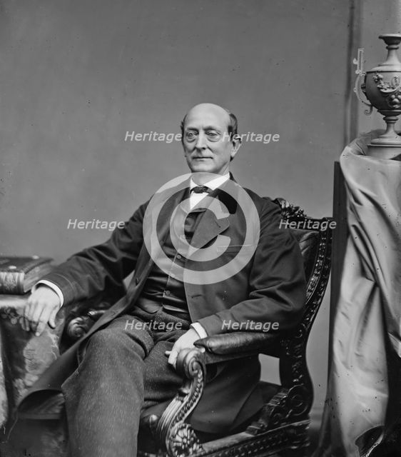 William Brickly Stokes of Tennessee, between 1860 and 1875. Creator: Unknown.