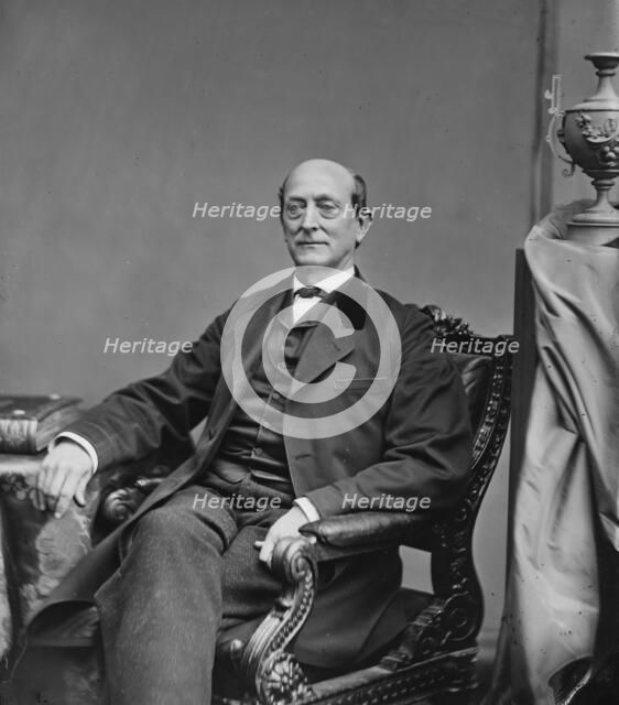 William Brickly Stokes of Tennessee, between 1860 and 1875. Creator: Unknown.