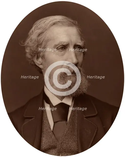 William Calder Marshall, sculptor, 1878.Artist: Lock & Whitfield