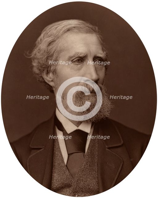 William Calder Marshall, sculptor, 1878.Artist: Lock & Whitfield