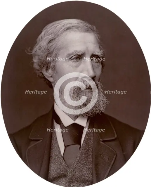 William Calder Marshall, sculptor, 1878. Creator: Lock & Whitfield.