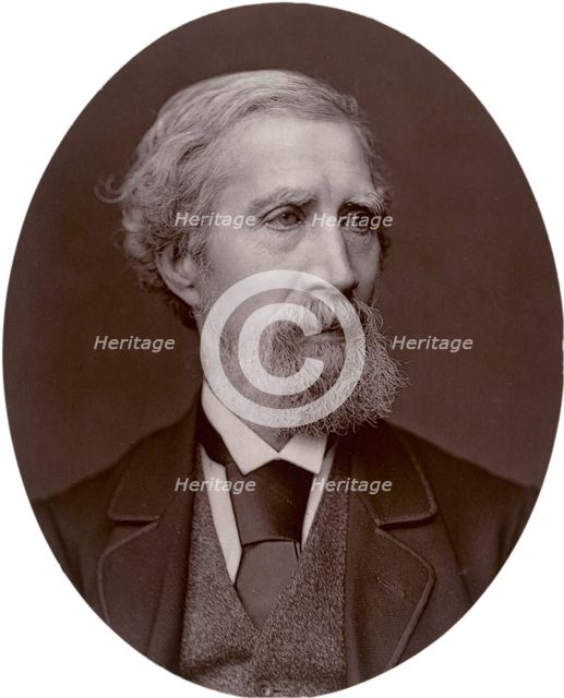William Calder Marshall, sculptor, 1878. Creator: Lock & Whitfield.