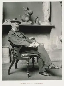 William Calder Marshall, RA, c1889-1891. Creator: Ralph W Robinson