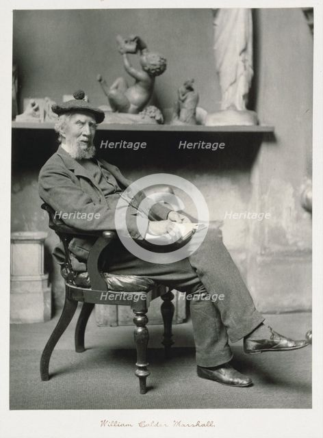 William Calder Marshall, RA, c1889-1891. Creator: Ralph W Robinson.