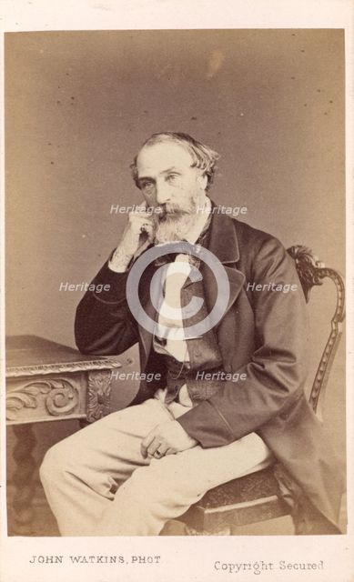 William Callow, RWS, (1812-1908), c1850-1880. Creator: John Watkins.