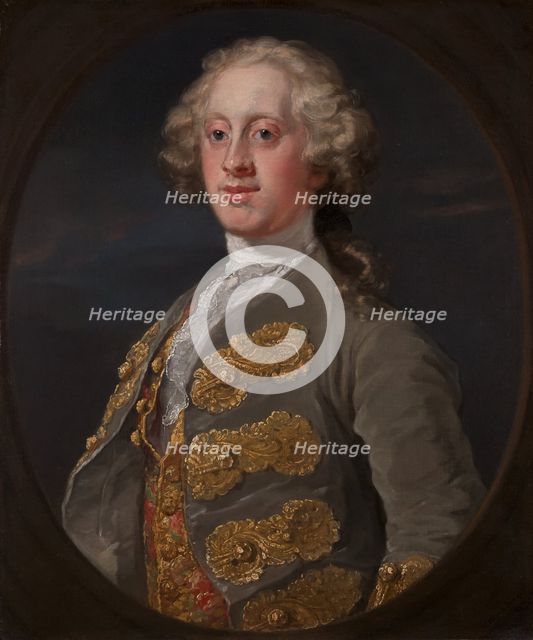 William Cavendish, Marquess of Hartington, Later fourth Duke of Devonshire, 1741. Creator: William Hogarth.