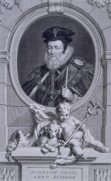 William Cecil, Ist Baron Burghley or Burchleigh, 1743. Creator: Jacobus Houbraken