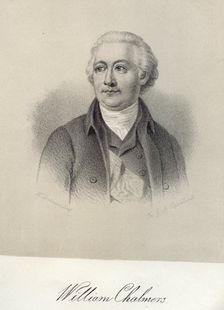 William Chalmers, Swedish merchant and freemason, late 18th or 19th century. Creator: Unknown