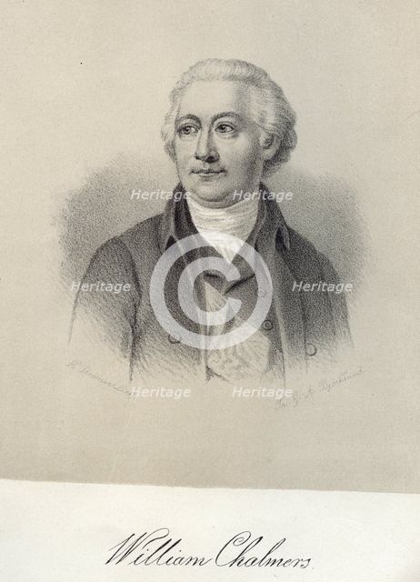 William Chalmers, Swedish merchant and freemason, late 18th or 19th century. Creator: Unknown.