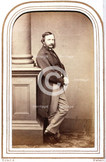 William Charles Dobson R.A., c1858. Creator: Maull & Polyblank.