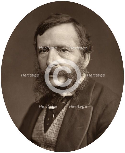 William Charles Thomas Dobson, artist and Royal Academician, 1881. Artist: Unknown