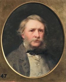 William Charles Thomas Dobson, Self Portrait, 1884. Creator: William Charles Thomas Dobson