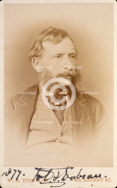 William Charles Thomas Dobson, R.A., c1877. Creator: WH Tuck & Co.