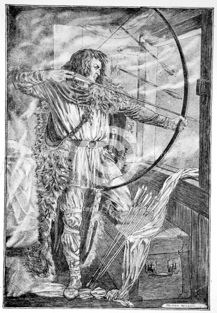 'William continued his wonderful archery', 1910.  Creator: Unknown.