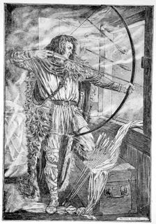 William continued his wonderful archery 1910. Creator: Unknown