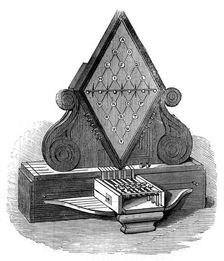 William Cooke and Charles Wheatstone's five-needle telegraph, patented 1837, (19th century)