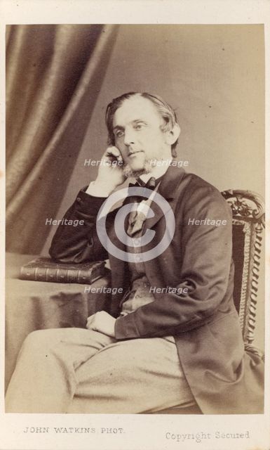 William Collingwood, (1819-1903), c1850-1880. Creator: John Watkins.