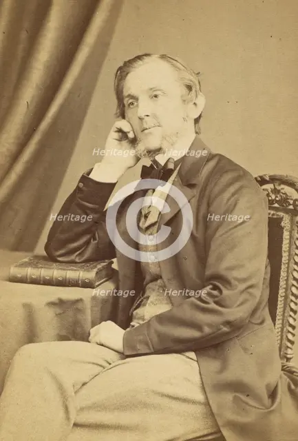 William Collingwood, 1860s. Creator: John & Charles Watkins.