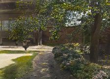 William Corcoran Eustis house, H Street and Connecticut Avenue, Washington, D.C., N.W., c1895-1900. Creator: Frances Benjamin Johnston