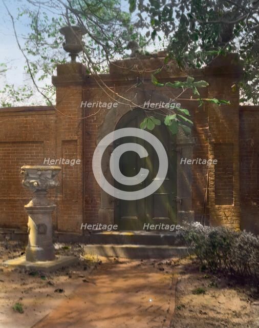 William Corcoran Eustis house, H Street and Connecticut Avenue, N.W., Washington, D.C., c1895-1900. Creator: Frances Benjamin Johnston.