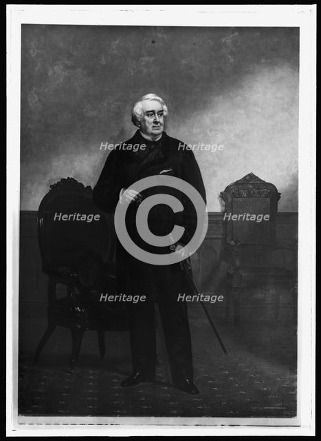 William Corcoran, full-length portrait, c.between 1900 and 1912. Creator: Charles Loring Elliott.