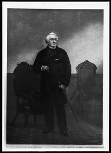 William Corcoran, full-length portrait, c.between 1900 and 1912. Creator: Charles Loring Elliott