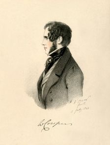 William Cowper, 1842. Creator: Richard James Lane