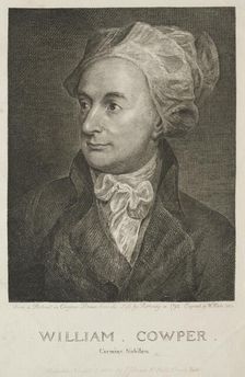 William Cowper, 1802. Creator: William Blake (British, 1757-1827)